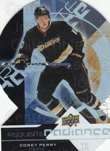 2012-13 Upper Deck Requisite Radiance #1 Corey Perry