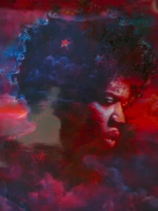 JIMI HENDRIX Retail Promo Only 22" X 28" Poster Rare - Picture 1 of 2