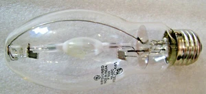 GE 12598 150W Metal Halide Multi Vapor Light Bulb E26 BD17 Lamp MVR150/U/MED - Picture 1 of 7