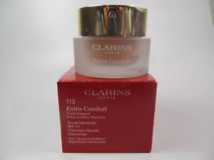 Clarins Extra Confort Broad Spectrum 30 ml Chestnut 113 SPF 15 NIB - Picture 1 of 3