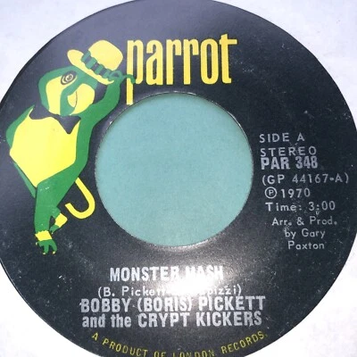 Bobby Pickett And The Crypt-Kickers — Monster Mash / Monsters' Mash Party — 1970 г. - Изображение 1 из 2