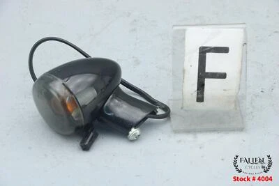 Harley Softail Fatboy Lo 2010 conjunto de señal de giro delantera negro brillante Foto 1 de 4