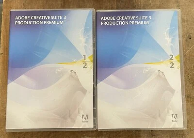 Adobe CS3 PRODUCTION PREMIUM Mac w/Discs, Serial Key and Manuals - Image 1 of 3