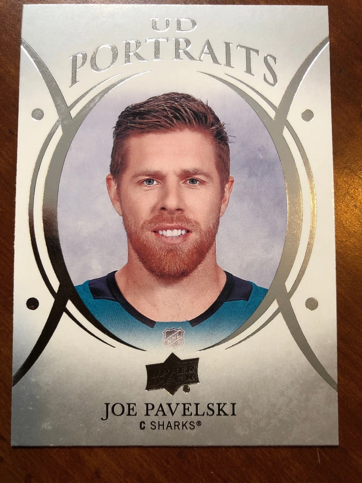 18-19 UD Series 1 UD Portraits #P-8 Joe Pavelski - Image 1 of 1