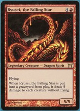 Ryusei, the Falling Star FOIL Champions of Kamigawa HEAVILY PLD (239261)