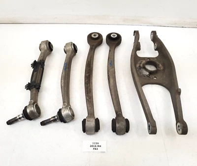 ✅ OEM BMW F82 F83 M4 Rear Right Lower Upper Suspension Control Arm Wishbone SET - Image 1 of 4