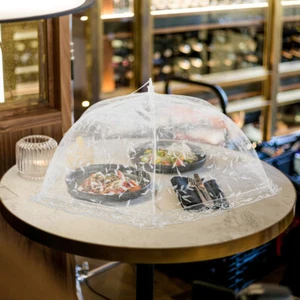 Anti-fly Cabbage Cover Outdoor Food Covers Transparent Insulated - Picture 1 of 12