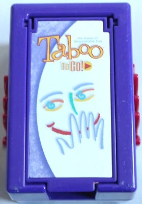 Taboo to Go! Travel Game of Unspeakable Fun Parker Brothers Adult 4+ Players - Image 1 of 4