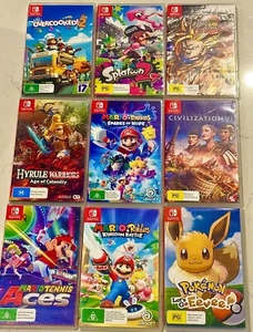 Nintendo Switch 9 Game Bundle. All are boxed and like New :) - Picture 1 of 8