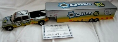 2003 Action Collectibles Dale Earnhardt Jr 1:24 Crew Cab Truck&Show Trailer#/572 - Image 1 of 4
