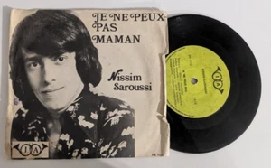 NISSIM SAROUSSI RARE ISRAEL ISRAELI P/S - Picture 1 of 1