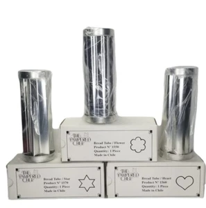 Stampi tubo pane chef coccolati fiore cuore stella 3 set 1550 1560 1570 nuovi - Foto 1 di 5