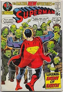 SUPERMAN #237 FN/VF BRONZE AGE DC COMIC NEAL ADAMS COVER MAY 1971 - Picture 1 of 1
