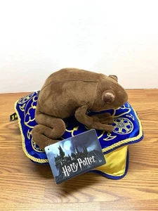 Harry Potter Honeydukes Chocolate Frog Plush Pillow New With Tags - Picture 1 of 8