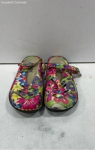 Alegria Multicolor Slide Sandal Women Size 38 - Picture 1 of 6