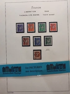 France Occupation WWII Liberation vf MH and much MNH collection High Value TOP! - Picture 1 of 1