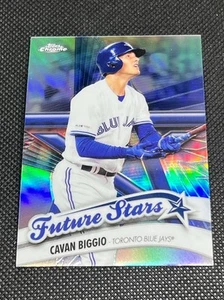 2020 Topps Chrome - Future Stars Cavan Biggio #FS-13 Blue Jays - Picture 1 of 2