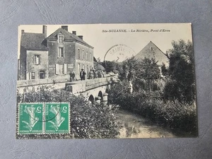 CPA / Carte postale ancienne - SAINTE SUZANNE - La rivière pont d'Erve (53) - Imagen 1 de 12