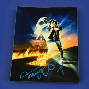 Michael J. Fox SIGNED Back to the Future 8"x10" Photo AUTO Marty McFly - Picture 1 of 2