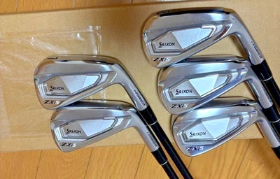 ◼️5pcs◼️ SRIXON ZXi5 Iron Set 5clubs 6-9,Pw Shaft Raune i75 Flex S Used Good - Image 1 of 4