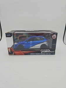 Jada Fast & Furious: BRIAN'S SUBARU IMPREZA WRX STI Die Cast 1:24 Scale - #99514 - Picture 1 of 5