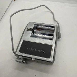 VINTAGE ANSCO WORKING ANSCOLITE II FLASH UNIT With Manual ! - Picture 1 of 9
