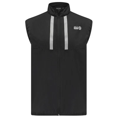 Men's Pace Running Gilet - Lightweight Windproof Reflective Trim & Two Pocket... - Image 1 of 4