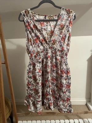 Women’s Floral Short Dress Size 18 - Image 1 of 2