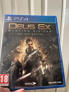 Deus Ex: Mankind Divided Day One Edition (PS4) Game. 2016 - Picture 1 of 1