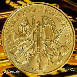 2022 Austria 1/10 oz Gold Philharmonic BU, Recently Pulled From Storage Fast š¢ - Picture 1 of 14