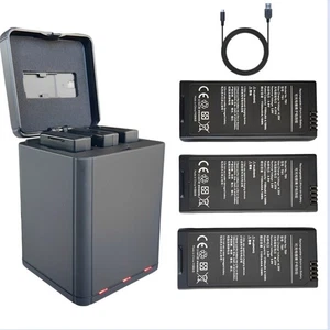 3 Pieces x DJI Tello Battery And 3 In 1 Quick USB Charger 6564543432 - Picture 1 of 9