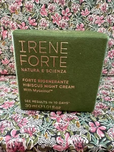 New & Fresh Irene Forte ❤️Natura E Scienza Hibiscus Night Cream w/ Myoxinol 30ml - Picture 1 of 11