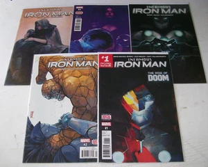 Infamous Iron Man #1 2 3 4 5 1-5 Maleev covers Marvel 2016 Bendis - Picture 1 of 9