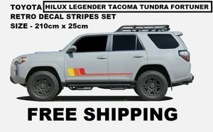 TOYOTA HILUX LEGENDER TACOMA TUNDRA FORTUNER  TRD PRO LIMITED RETRO STICKER SET - Bild 1 von 13