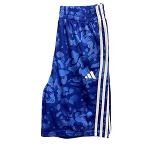 XL (18/20) Adidas New Boys Youth Royal Blue Pull On Shorts AH5709 - Picture 1 of 11