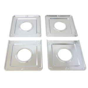 Kitchen Basics 101 4 Pack Square Gas Pan for GE WB32X90 AP2028207, PS244863 - Picture 1 of 6