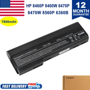 9Cell for HP Elitebook 8460p 8470p Laptop Battery CC06 628670-001 628668-001 CL - Picture 1 of 6