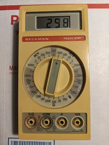 Beckman Tech 310 Digital Multimeter """READ DESCRIPTION""" - Picture 1 of 8
