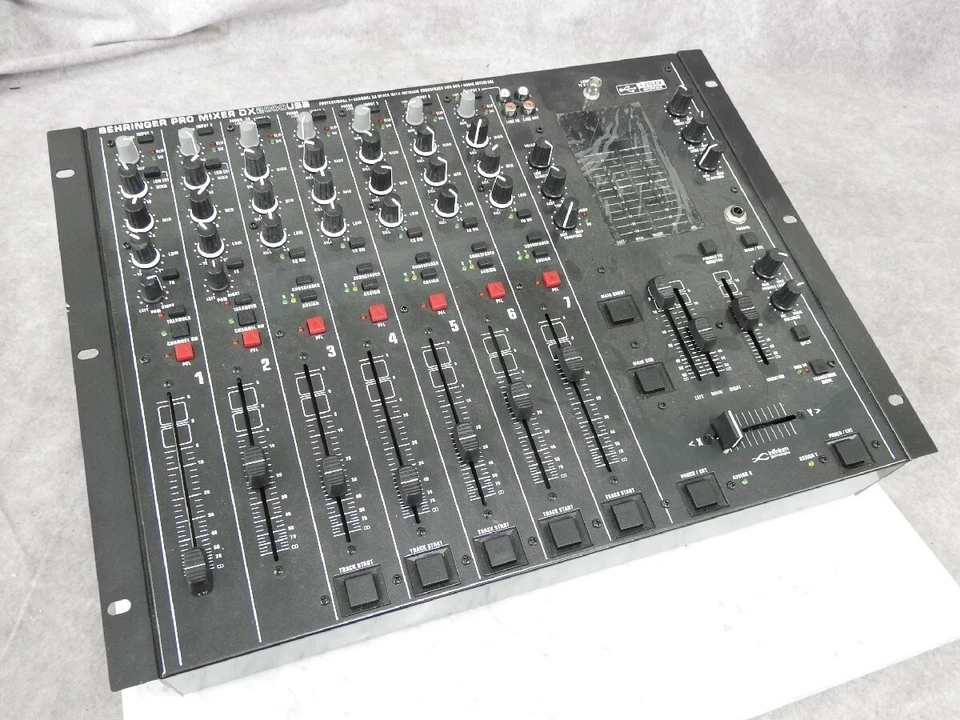 Behringer Pro Mixer DX2000USB 7-channel DJ Analog Mixer  Black Audio Japan Used - Image 1 of 4