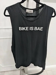 Soulcycle Black Muscle Tank Top Sz L NWOT - Picture 1 of 3