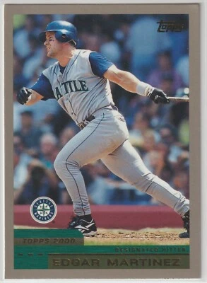 2000 Topps - EDGAR MARTINEZ - #89 - Seattle Mariners - Image 1 of 2