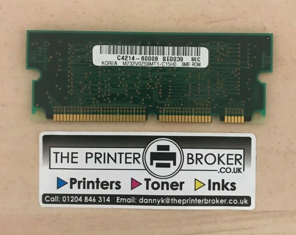 HP Laserjet 8100 8MB Firmware Memory Module C4214-60008 - Image 1 of 1