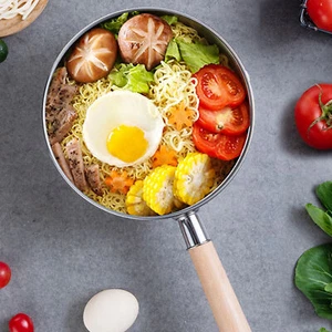 Yoshikawa Yukihira Saucepan Stainless Pan 16/18/20/22cm induction safe Compact - Picture 1 of 26
