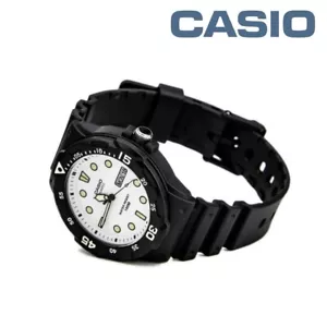 CASIO MRW-200HJ-7EJH Divers Style Watch 100m (10ATM) White Dial - Picture 1 of 5
