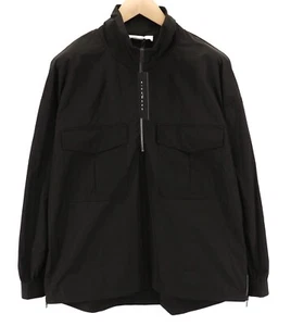 Richmond X Damenjacke 40 Schwarz Anorak Hoher Kragen Ungefüttert Langärmlig Side - Bild 1 von 8