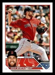 Josh Winckowski RC 2023 Topps #76 Rookie Boston Red Sox Centered Mint - Picture 1 of 2