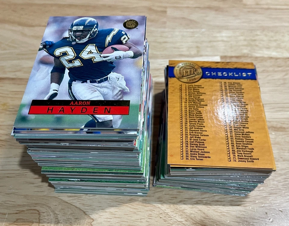 1996 Ultra Football Cards 1-200 (NM) - You Pick - Complete Your Set - Image 1 of 1