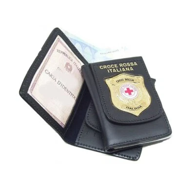 Vega Holster 1WD117 Portafoglio Portadocumenti IN PELLE CRI Croc Ross Italia