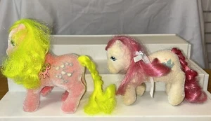 Vintage My Little Pony G1 MLP Pegasus Flocked Lot Truly Shady So Soft Sticker - Bild 1 von 10