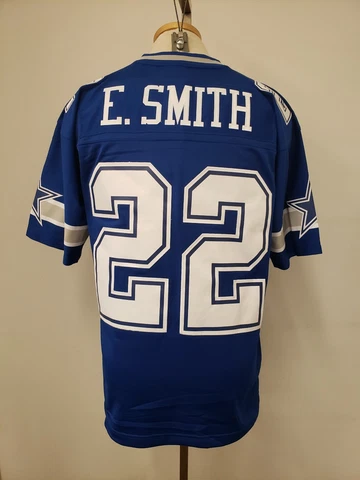 Mitchell & Ness 1996 Dallas Cowboys Emmitt Royal Blue Legacy Jersey Cover